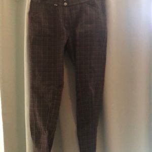 Horze plaid riding pants